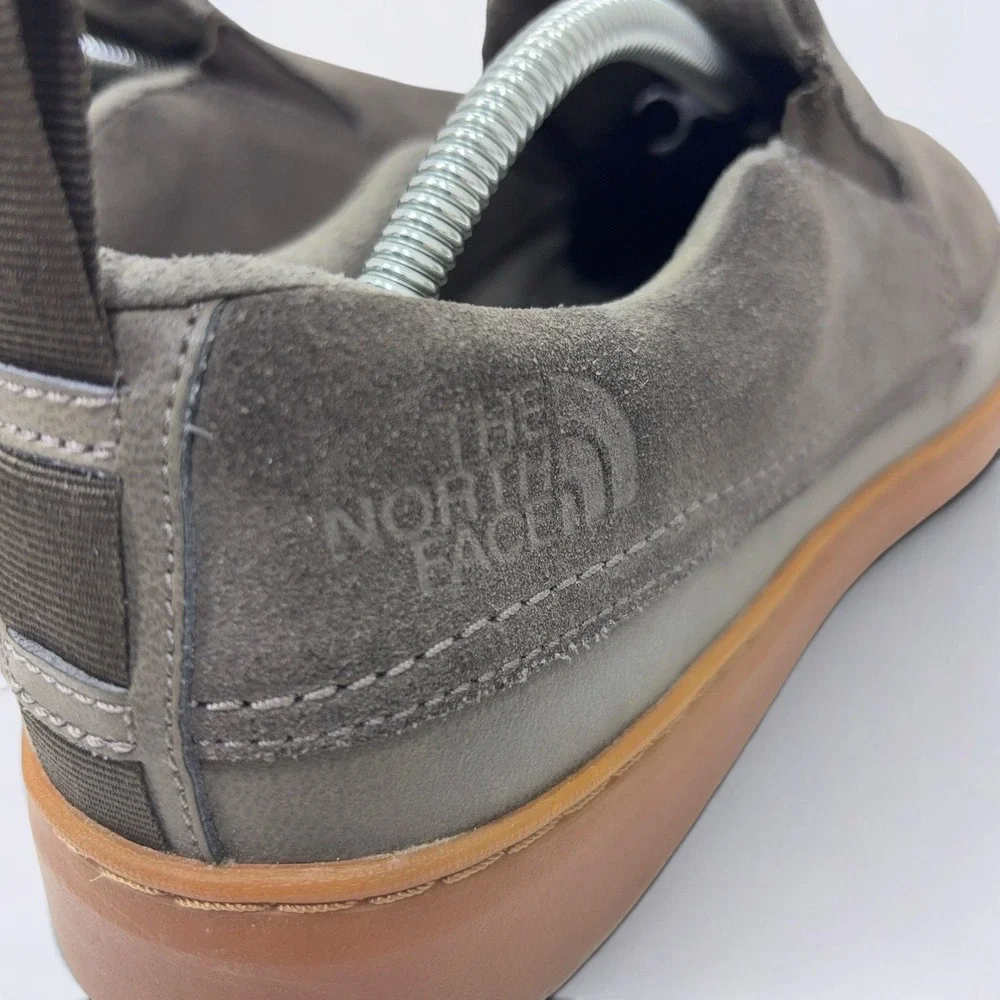 The North Face Loafers Mens Size 12 Slip On Gray Suede Gum Comfort Shoes